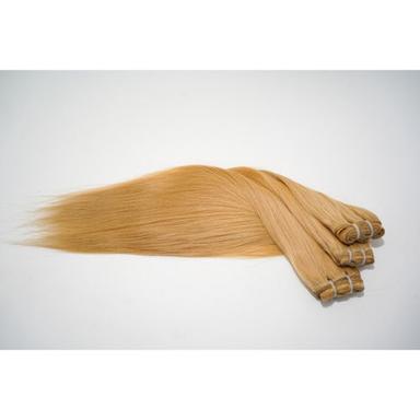 Top Quality Blonde Natural Straight Human Hair Weft Extensions