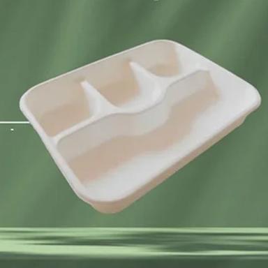 Compostable 4 Cp Meal Tray Application: Food Industry