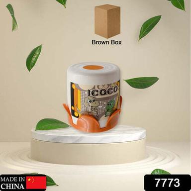 PLASTIC ROUND TISSUE BOX FOR TOILET TISSUE CASE PAPER BOX