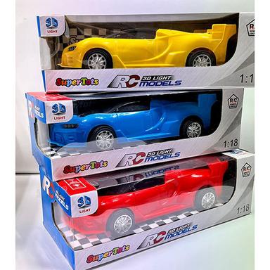 Multicolor 3D Light Model Remote Car