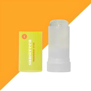 Sun Screen Stick & Transparent Stick - Characteristics: Gentle On Skin