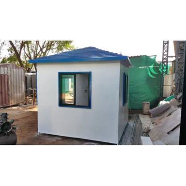 White And Blue Grp Portable Cabin