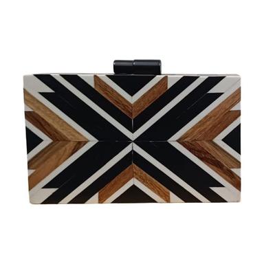 Different Available Ladies Wooden Clutch
