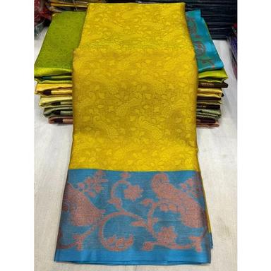 Multi Colours Tanchui Kora Muslin Silk Saree