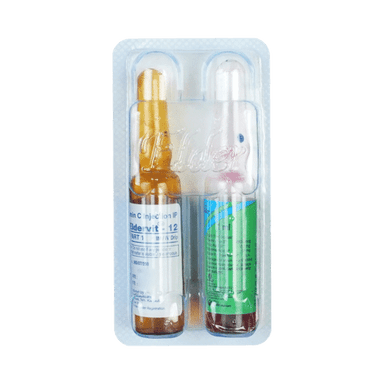 Liquid Combipack Of Vitamin-C   150 Mg + Mecobalamin   2500 Mcg + Folic Acid   0.7 Mg + Niacinamide   12 Mg Injection