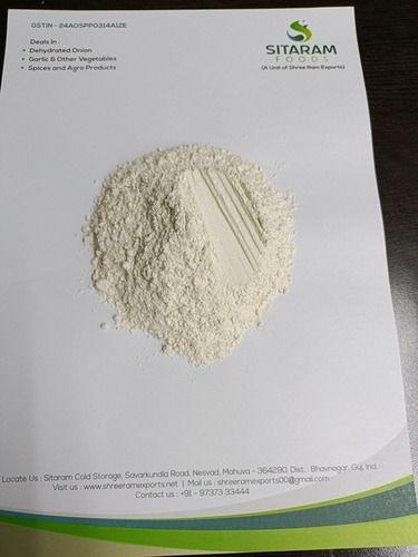 Dried white onion powder