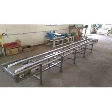 Silver Ss Crate Chain Conveyor