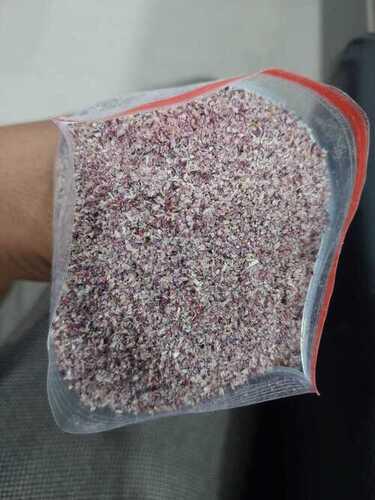 Dried pink onion minced