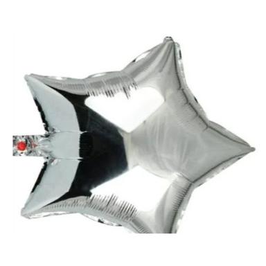 Silver Plastic Party Foil Balloon