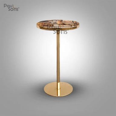 Golden Standing Table - Color: Different Available