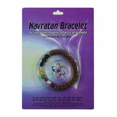 Health Navratan Bracelet With Rudraksha