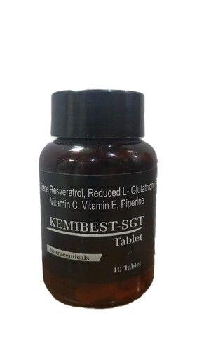 TRANS RESVERATROL, REDUCED L-GLUTATHIONE VITAMIN C, VITAMIN E, PIPERINE