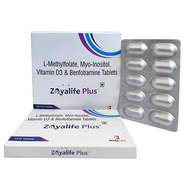 L-Methylfolate Myo-Inositol Vitamin D3 And Benfotiamine Tablets - Drug Type: General Medicines