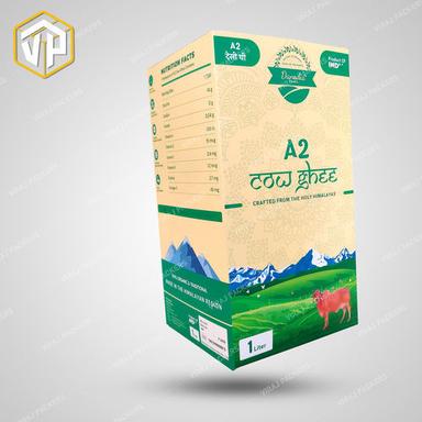 Multicolor Cow Ghee Packaging Boxes Manufacturer