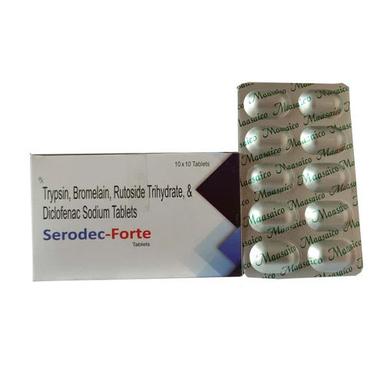 Trypsin Bromelain Rutoside And Diclofenac Sodium Tablets - Drug Type: General Medicines