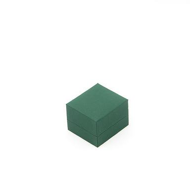 "Classic" sharp corner plastic jewelry ring box, stud earrings box