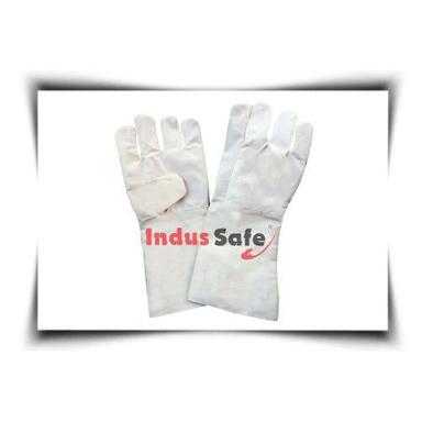 Cotton Safety Drill Hand Gloves - Color: White