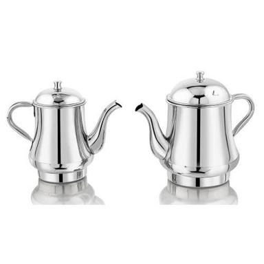 Stainless Steel Tea Can - Color: Silver