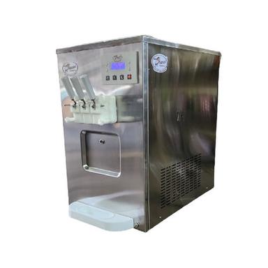 Commercial Softy Ice Cream Machine 3 Flavor Countertop Model