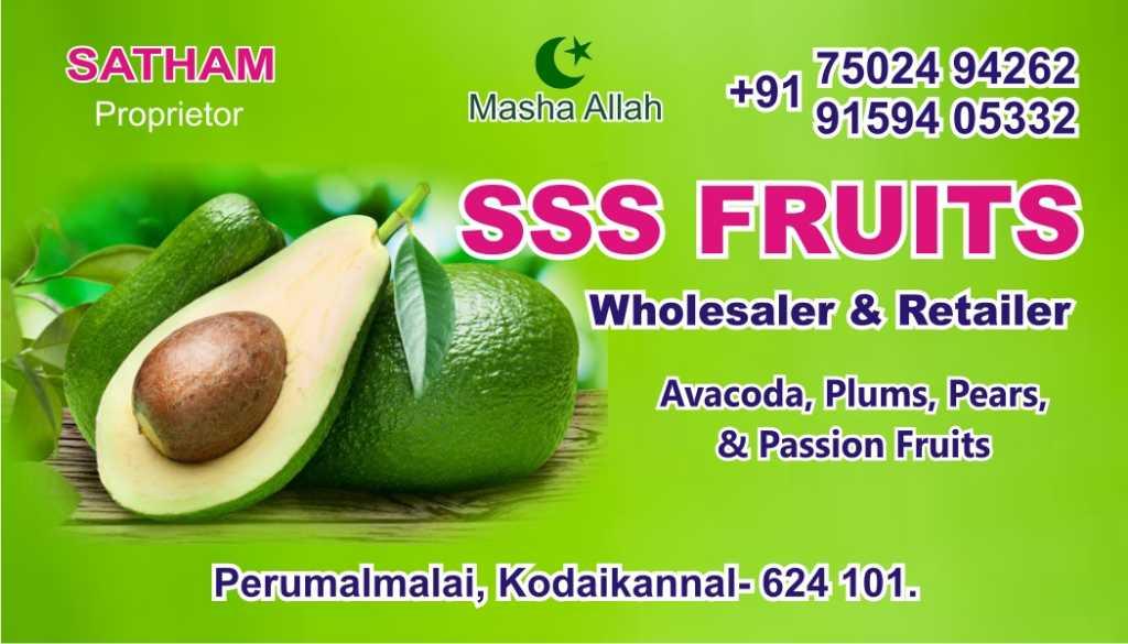 SSS Fruits