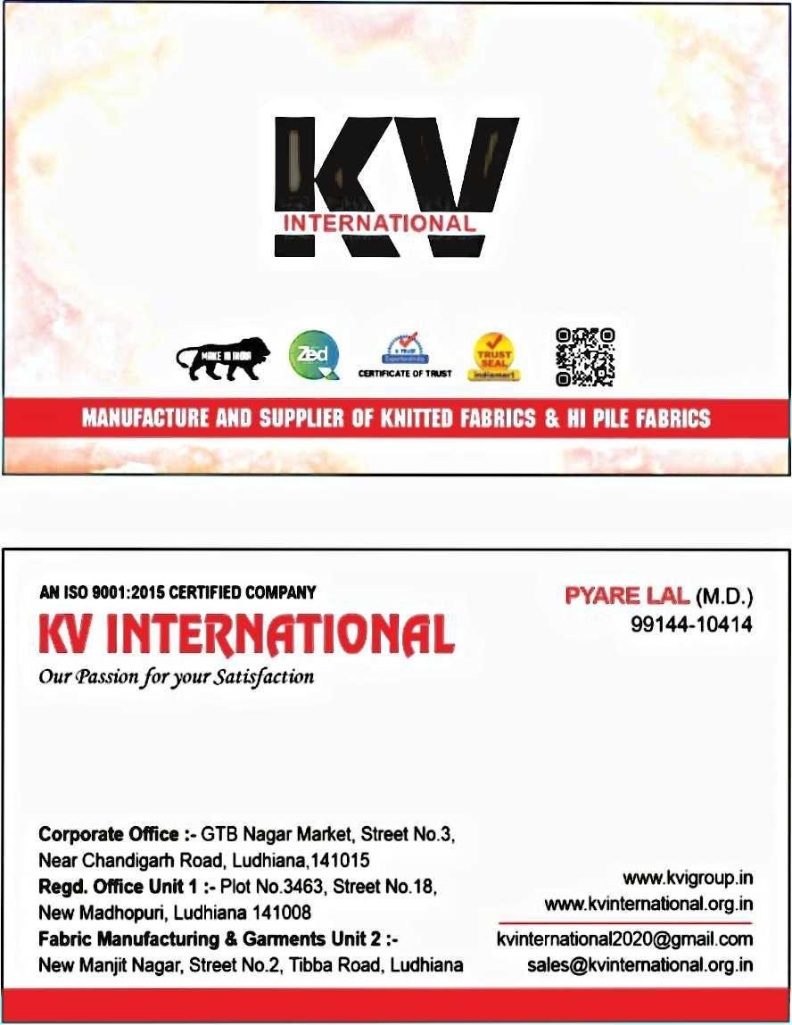 KV INTERNATIONAL