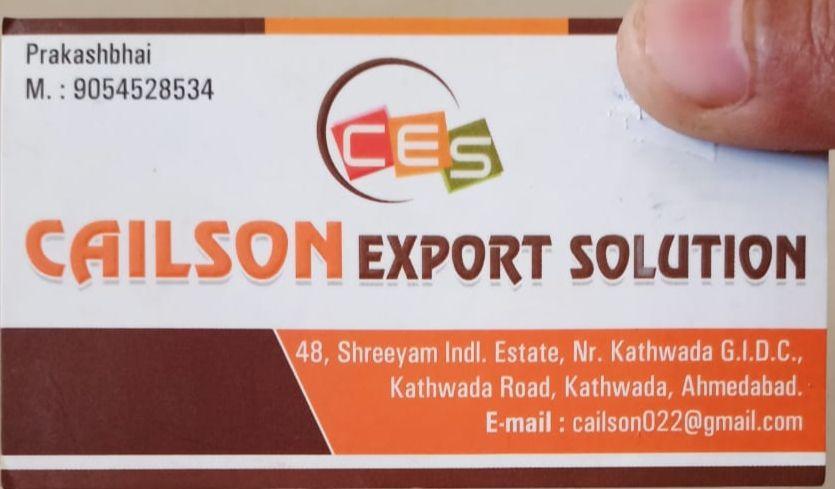 CAILSON EXPORT SOLUTION