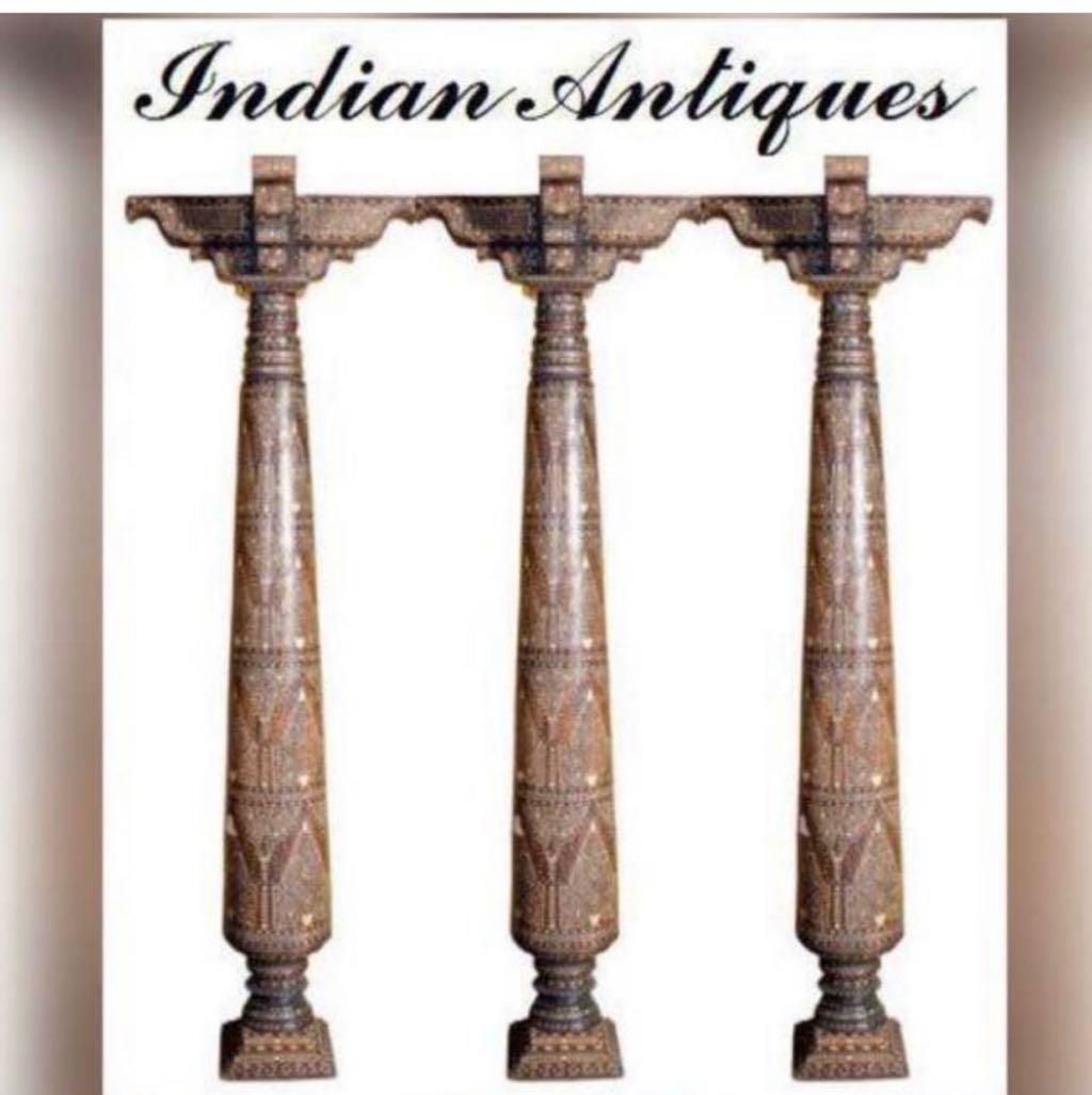 INDIAN ANTIQUES PILLARS