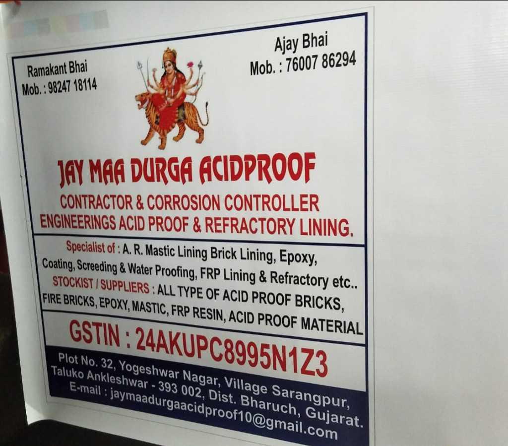 JAY MAA DURGA ACID PROOF