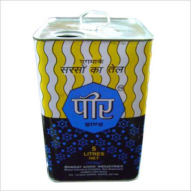 Mustard Oil Tin Container