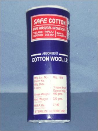 Absorbent cotton wool I.P