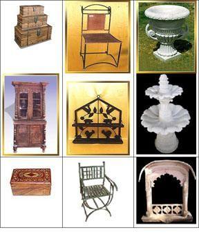 Wood, Iron & Sandstone Handicrafts