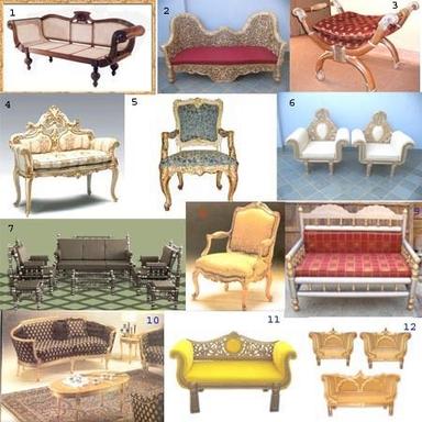 Wooden Carved Furniture For Groundnut Decortication