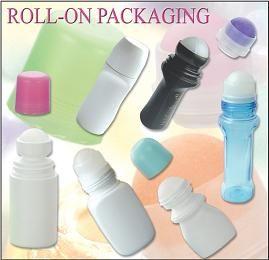 Multicolor Plastic Roll On Bottle