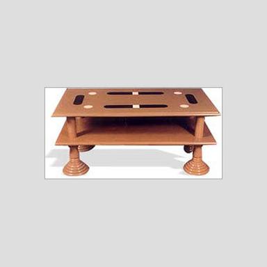 Antique Coffee Table With Exclusive Marble Inlays Home Furniture