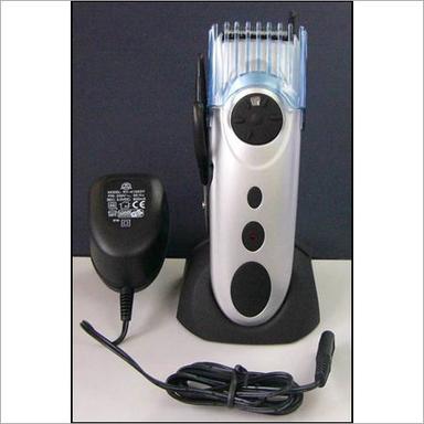 White Ergonomically Shaped Body Rechargeable Hair Clipper