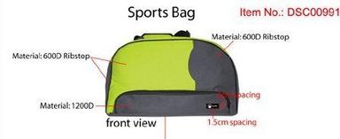 Polyester Fabric Sports Bags
