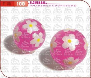 Various Colors Are Available Printed Rubber Bouncing Ball