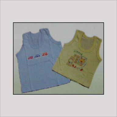 Blue And Yellow Perfectly Stitched Kids Vest