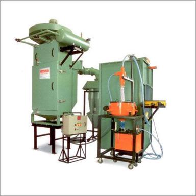 Green Powder Coating Booth Machine