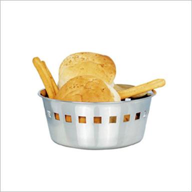 Silver Multi Purpose Steel Bread Basket