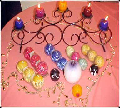Vary Decorative Ball Wax Candles