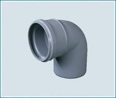 Grey Pipe Fittings Bend 87.5 Degree