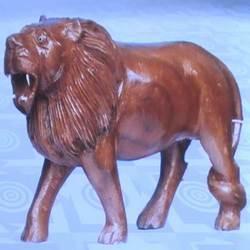 Hand Carved Lion