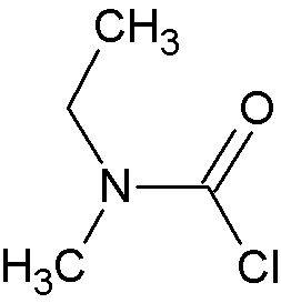  एन-एथिल-एन-मिथाइल कार्बामॉयल क्लोराइड लंबाई: लंबाई- 10M। मिलीमीटर (एमएम) 