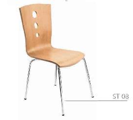 Wooden Shell Chair (ST-08)