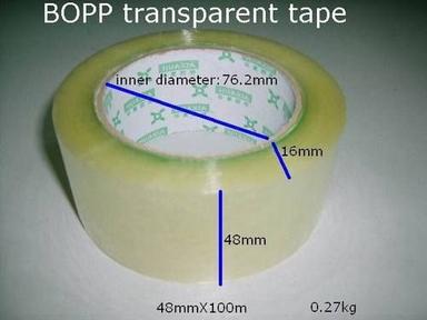 Bopp Packing Sealing Transparent Adhesive Tape