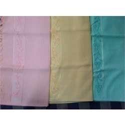 Plain Embroidered Towels