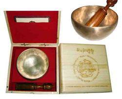 Singing Bowl With Wooden Gift Box