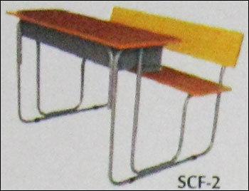 चेयर के साथ स्कूल डेस्क (Scf-2) 