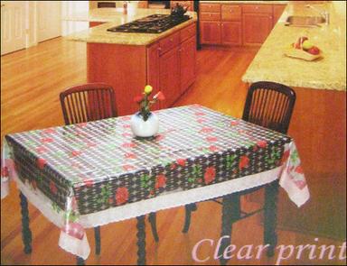 Clear Print Table Cloth